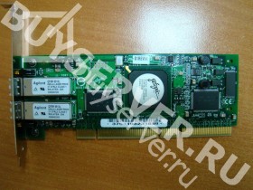 Адаптер FC PCI-X Qlogic QLA2342, 2x2Гб/с, Dual Port FC